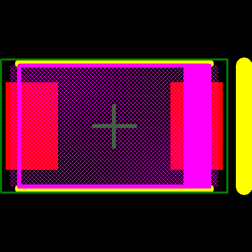 SMAJ5.0CA Footprint - Bourns