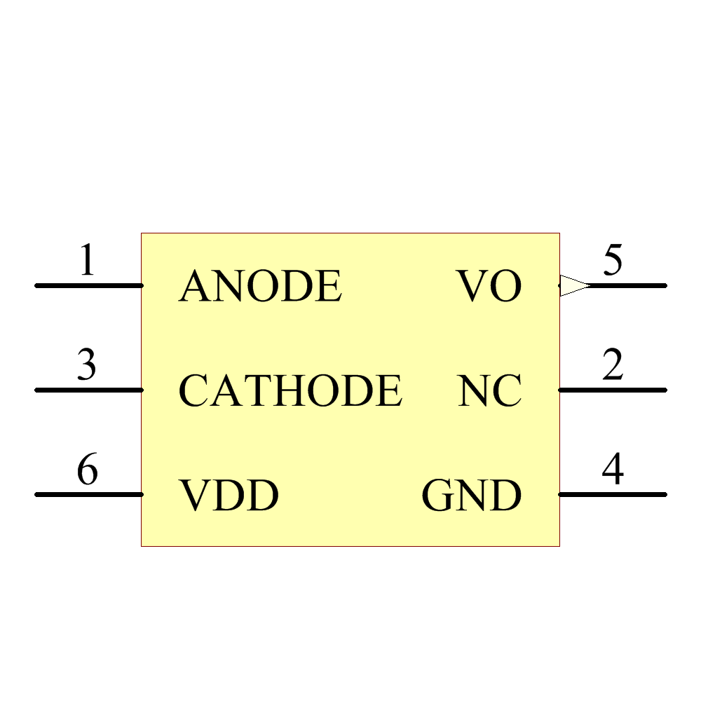 SI8261BBD-C-IS Symbol - Silicon Lab