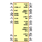 LM5642XMH/NOPB Symbol - Texas Instruments
