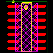 SN65HVD54D Footprint - Texas Instruments