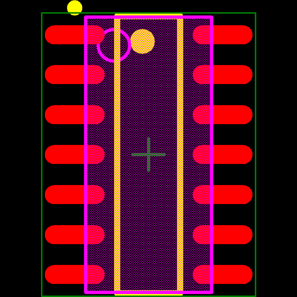 SN65HVD54D Footprint - Texas Instruments