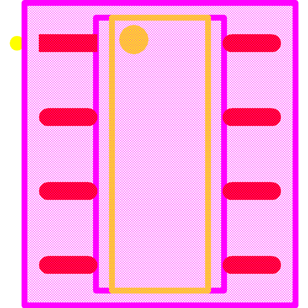 AQW223R2S Footprint - Panasonic