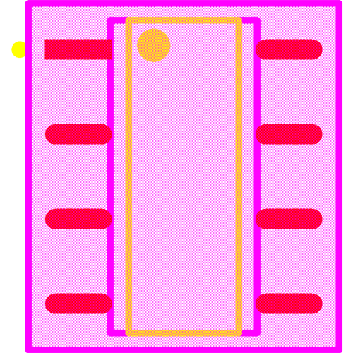 AQW223R2S Footprint - Panasonic