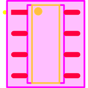 AQW223R2S Footprint - Panasonic