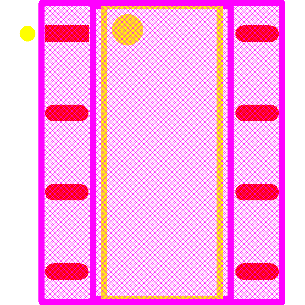 AQW223R2S Footprint - Panasonic