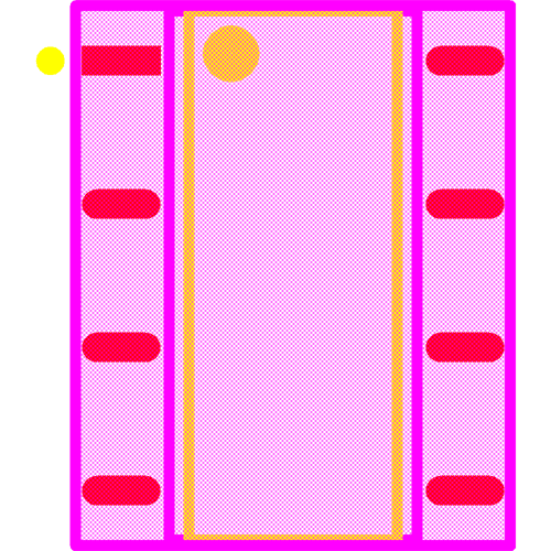 AQW223R2S Footprint - Panasonic