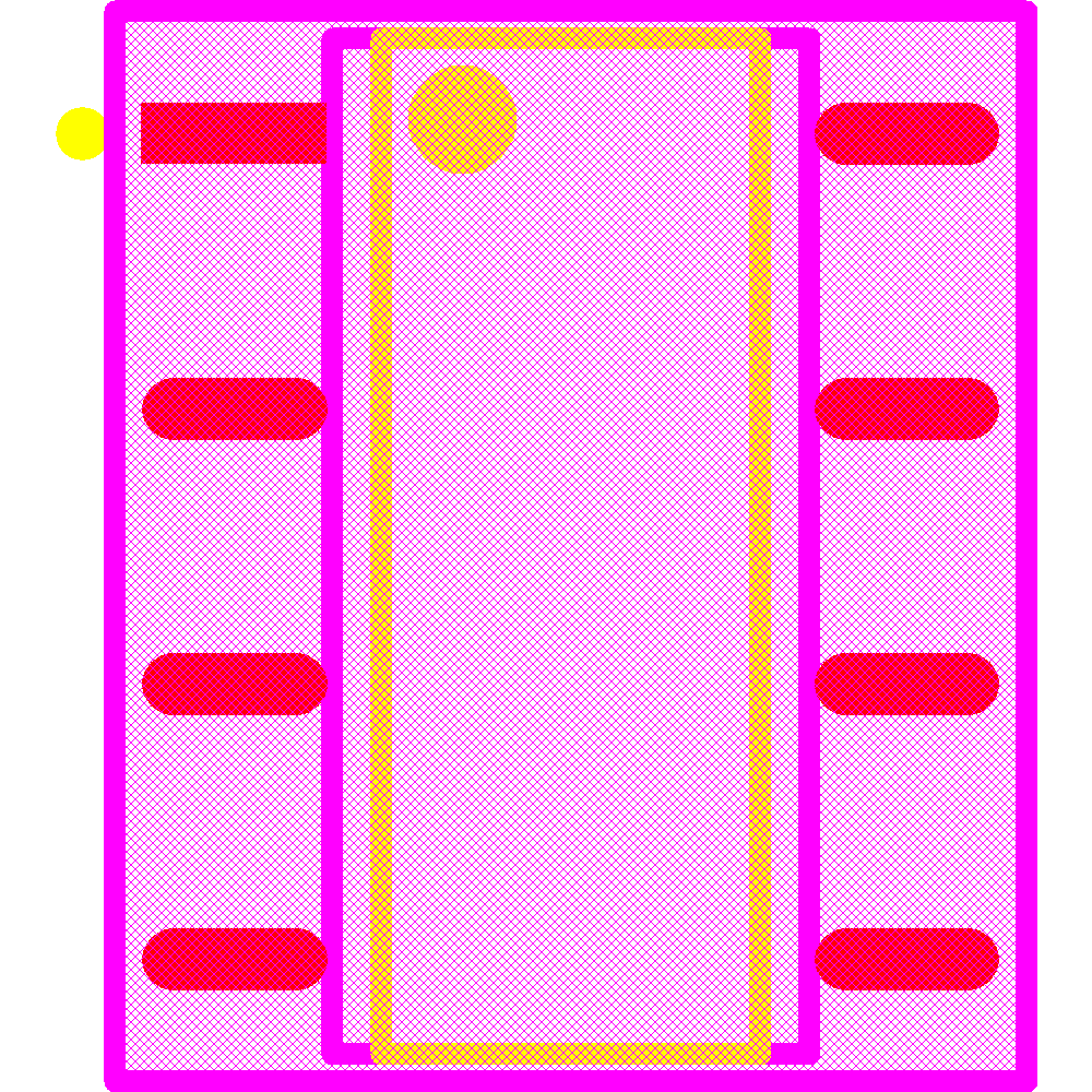 AQW223R2S Footprint - Panasonic