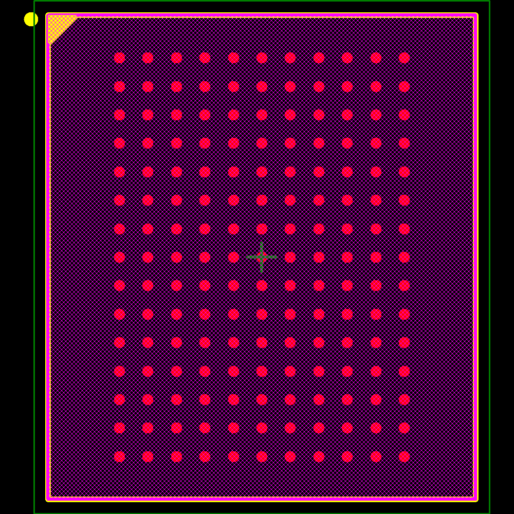 IS61DDP2B21M18A-400M3L Footprint - ISSI
