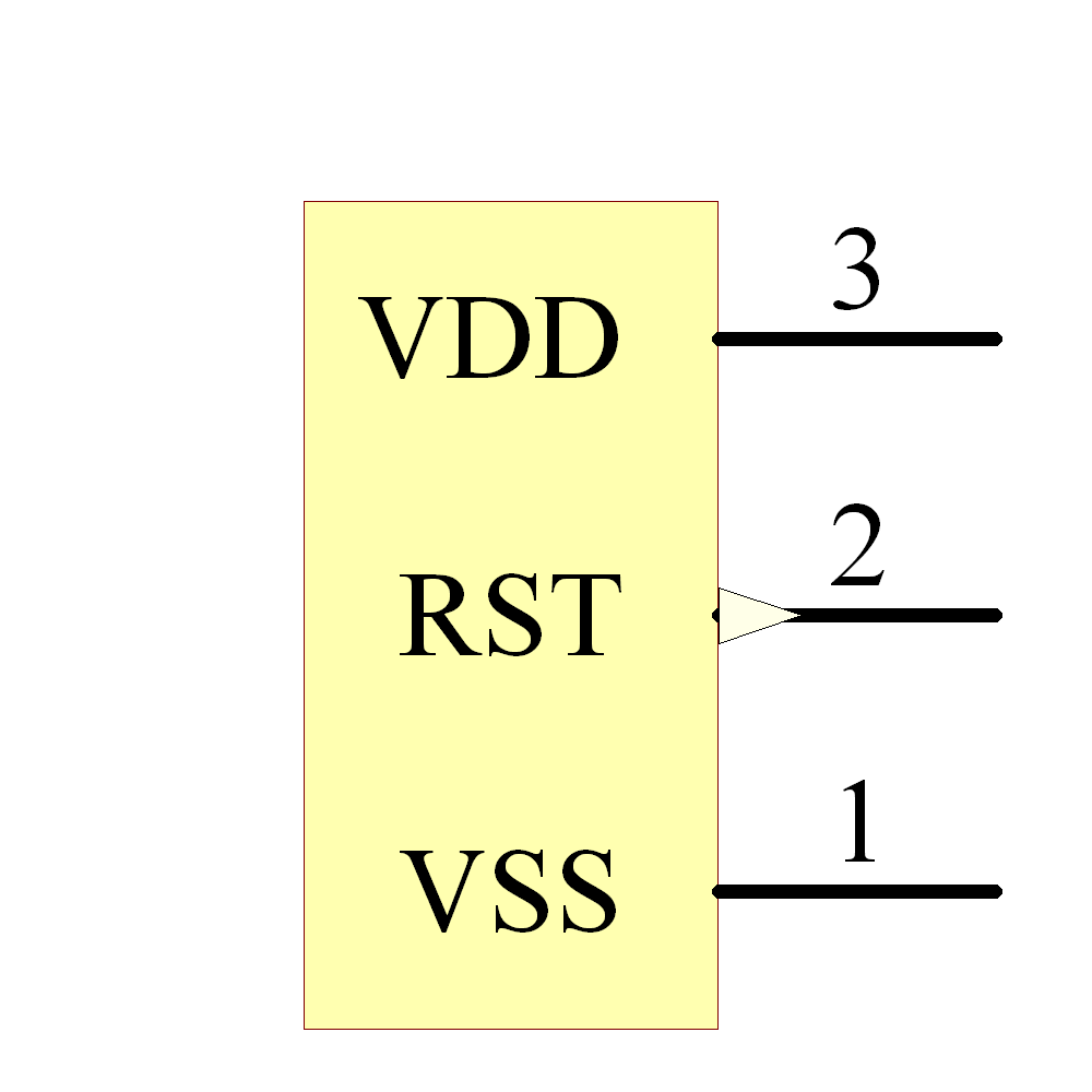 MCP810T-270I/TT Symbol - Microchip