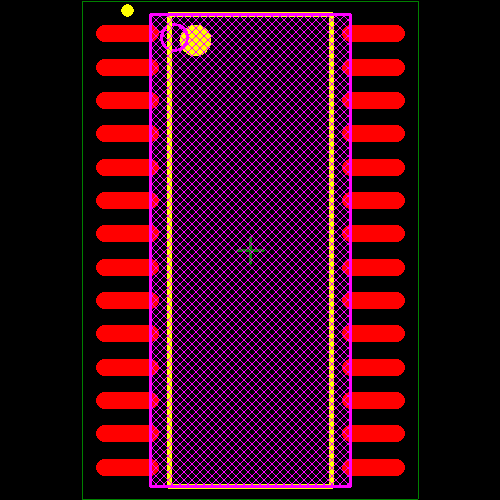 Z8F0230SJ020EG Footprint - Zilog