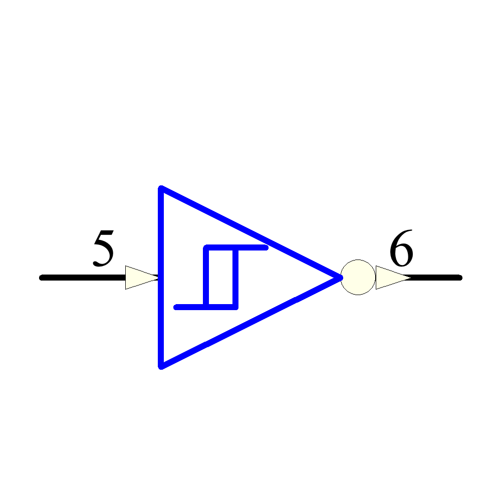 CD40106BNSR Symbol - Texas Instruments