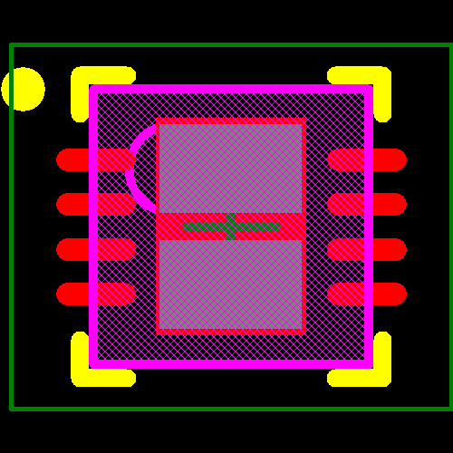 ADV3220ACPZ-R7 Footprint - Analog Devices
