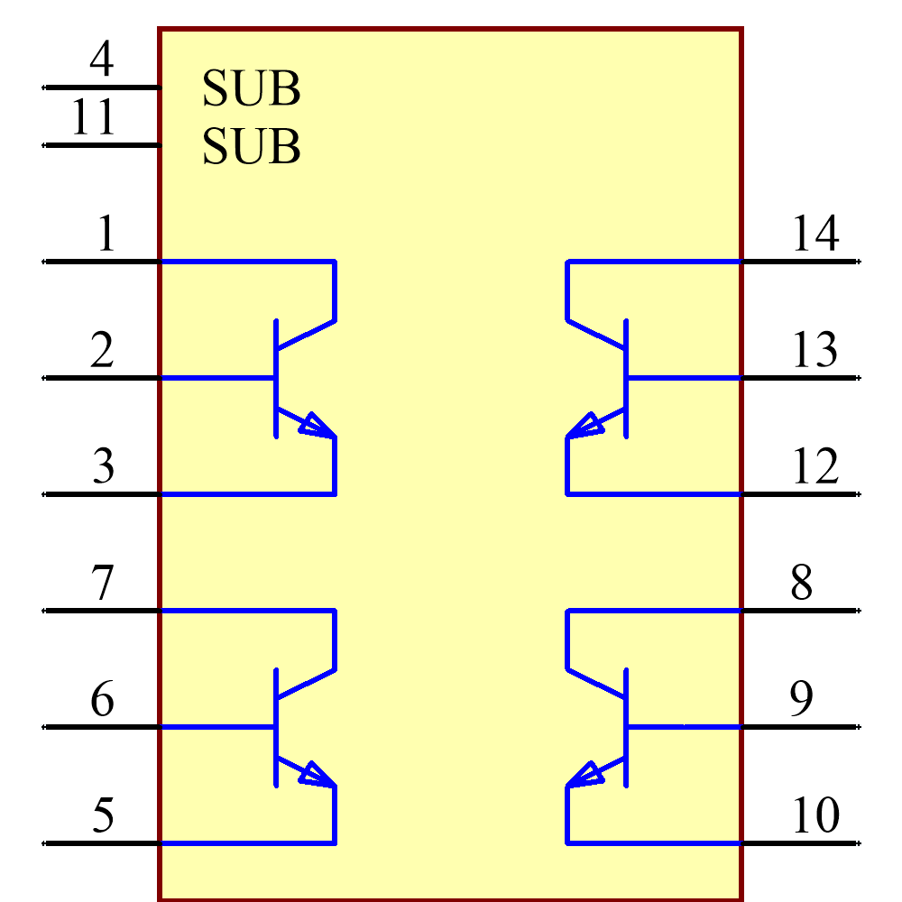 MAT14ARZ Symbol - Analog Devices