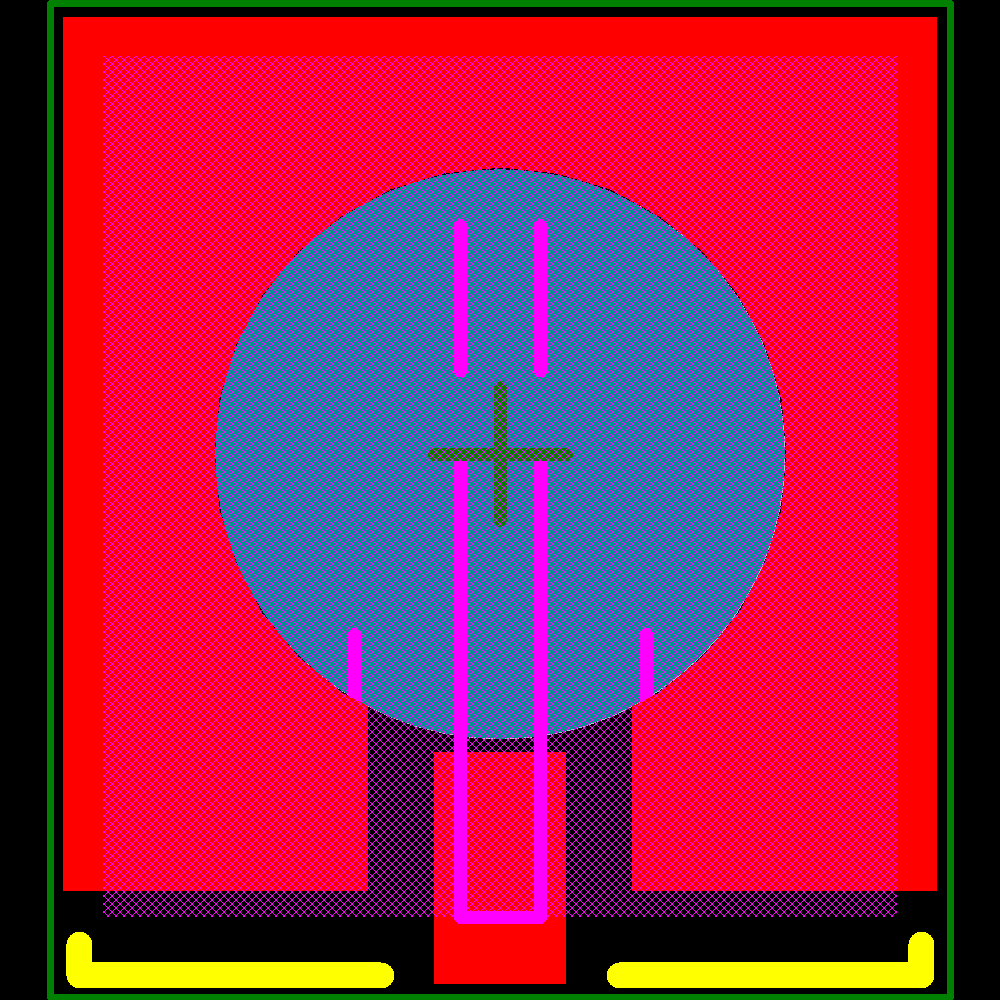 19S10D-40ML5 Footprint - Rosenberger