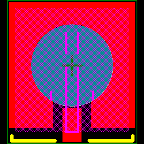 19S10D-40ML5 Footprint - Rosenberger