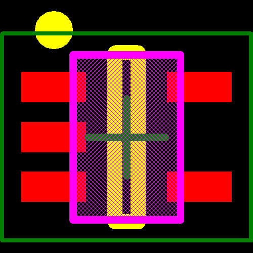 TPS22942DCKRG4 Footprint - Texas Instruments