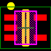 TPS22942DCKRG4 Footprint - Texas Instruments