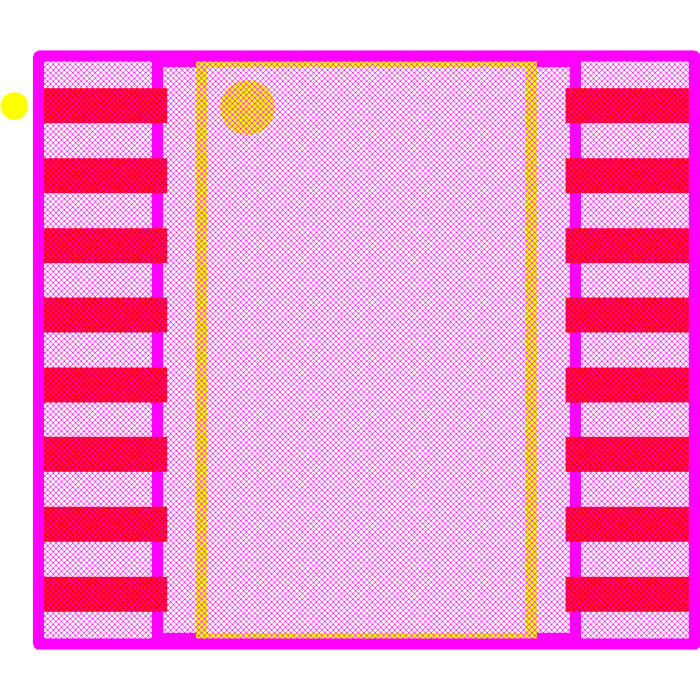 ACS720KLATR-35AB-T Footprint - Allegro MicroSystems
