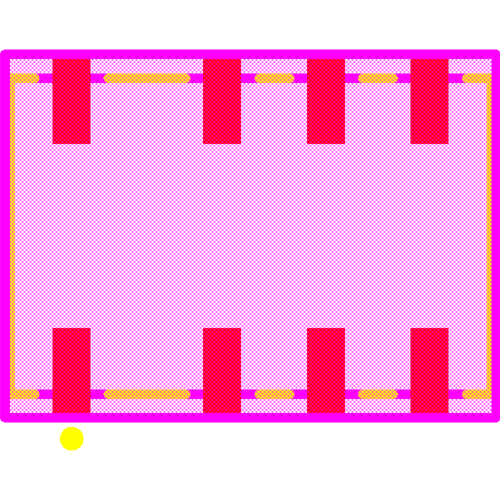 G6KU-2G-Y DC5 Footprint - Omron