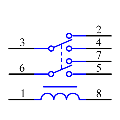 G6KU-2G-Y DC5 Symbol - Omron