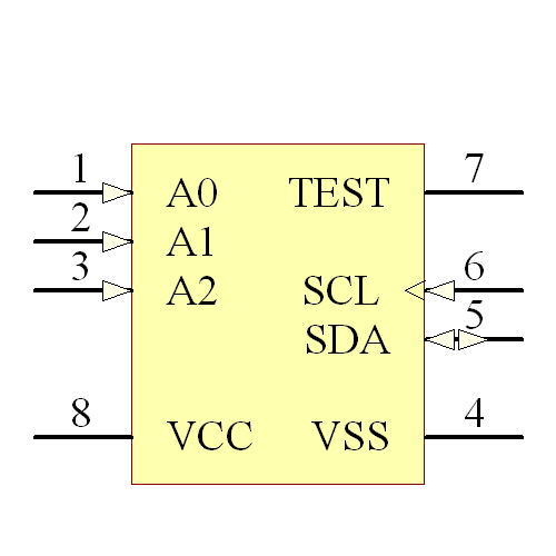 24C01C-E/SN Symbol - Microchip