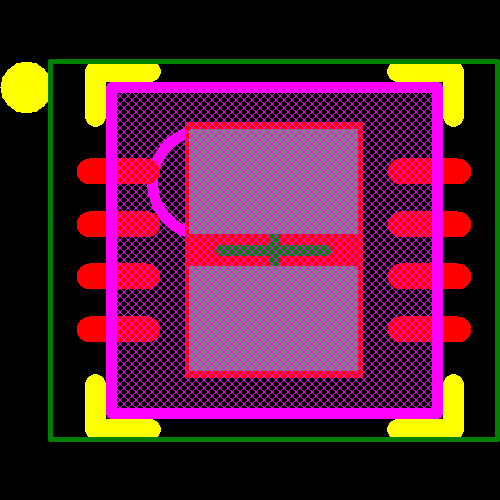 ADV3219ACPZ Footprint - Analog Devices
