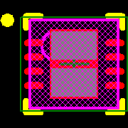 ADV3219ACPZ Footprint - Analog Devices