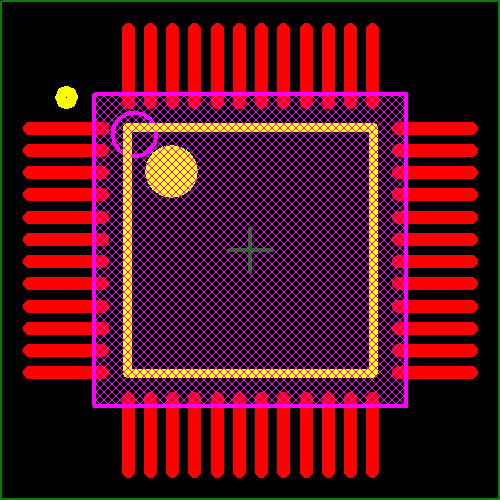 ADG726BSUZ-REEL Footprint - Analog Devices