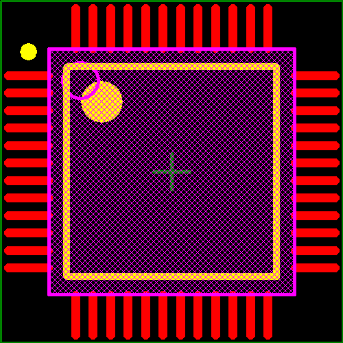 ADG726BSUZ-REEL Footprint - Analog Devices