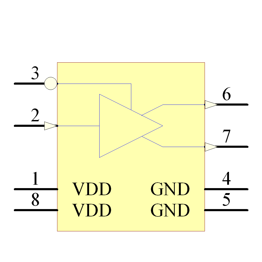 TC4432VPA Symbol - Microchip