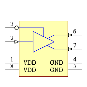 TC4432VPA Symbol - Microchip