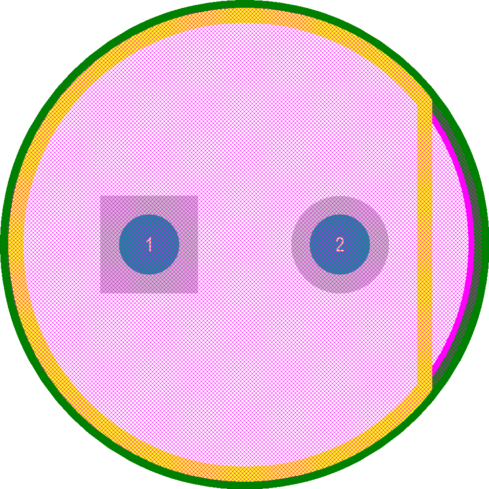 TPGEW1S09H Footprint - Excelitas Technology