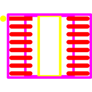 ADUM1446ARQZ-RL7 Footprint - Analog Devices