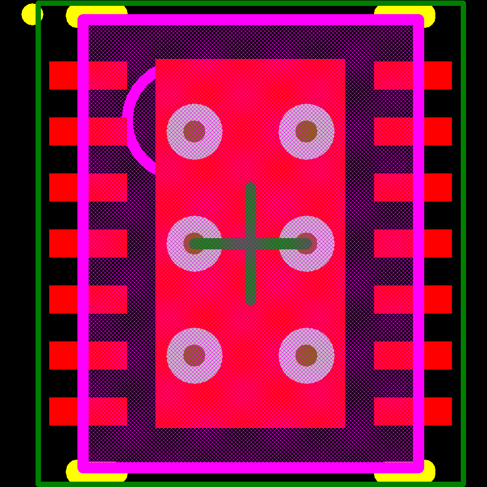 LTC4364CDE-2#TRPBF Footprint - Analog Devices