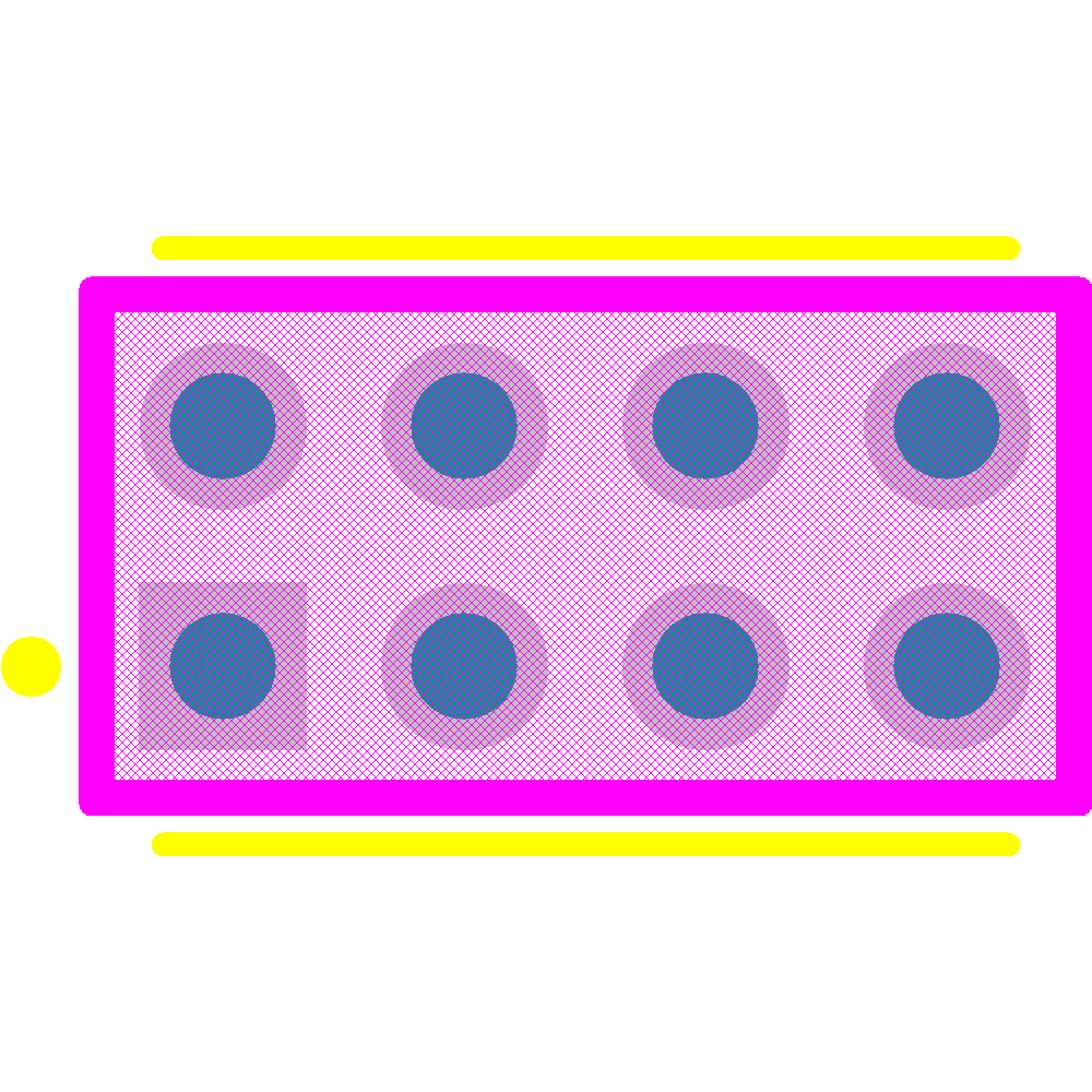 TMM-104-03-T-D Footprint - Samtec