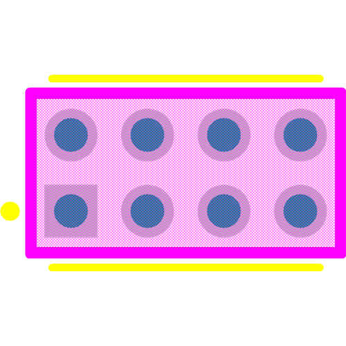 TMM-104-03-T-D Footprint - Samtec