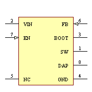 LM22676TJE-5.0/NOPB Symbol - Texas Instruments