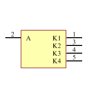 NUP412VP5T5G Symbol - onsemi