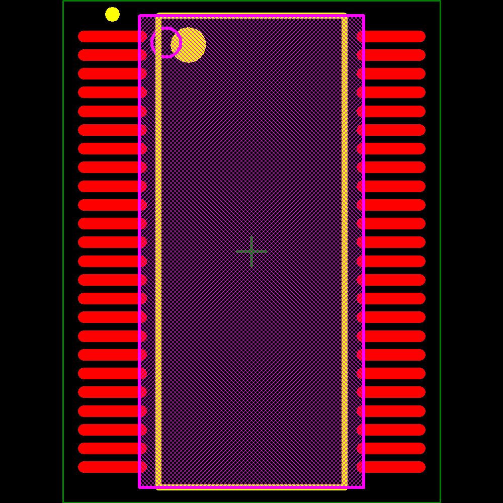 TLC5920DLRG4 Footprint - Texas Instruments