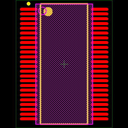TLC5920DLRG4 Footprint - Texas Instruments