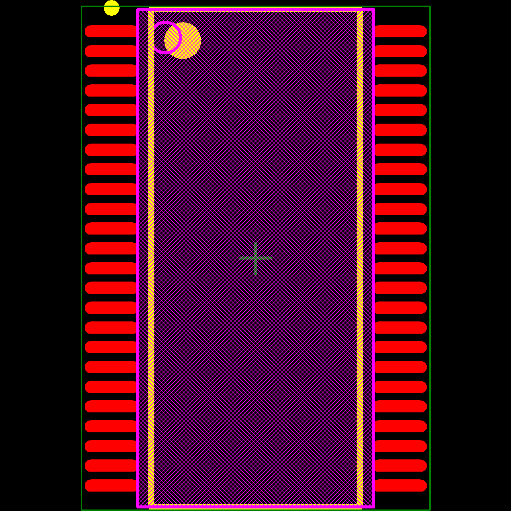 TLC5920DLRG4 Footprint - Texas Instruments