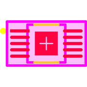 TPS92513HVDGQT Footprint - Texas Instruments