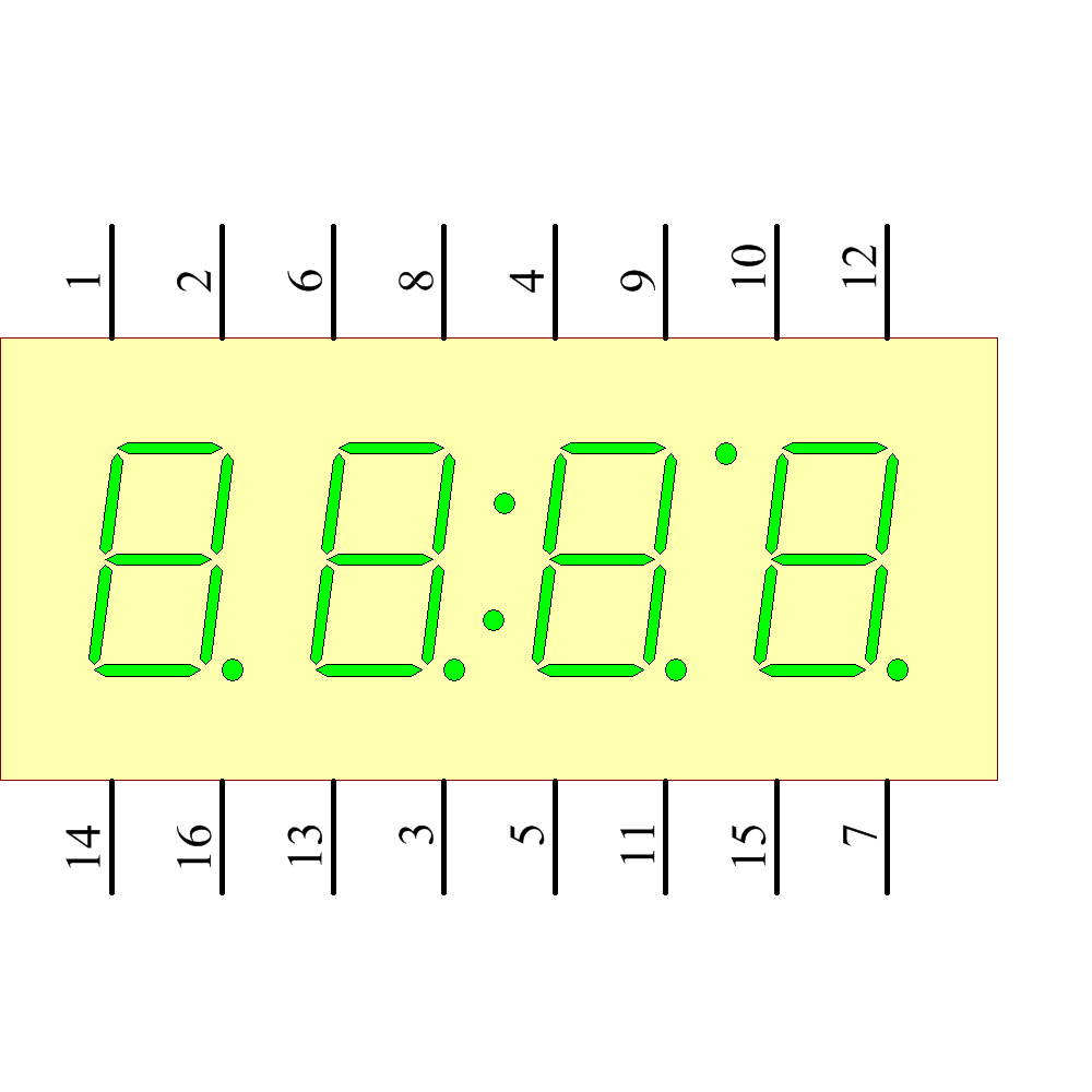 LTC-4627G Symbol - Lite-On