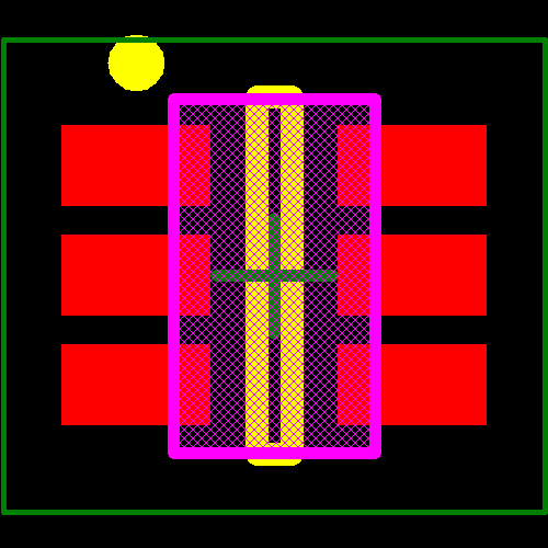 LM3405AXMK/NOPB Footprint - Texas Instruments