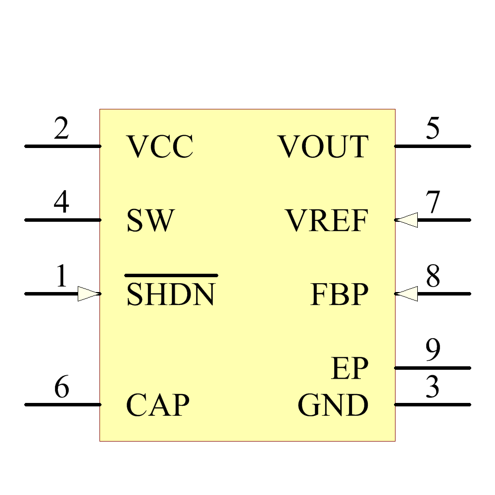 LT8410EDC#PBF Symbol - Analog Devices / Linear Technology