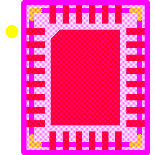 LTC3119IUFD#TRPBF Footprint - Analog Devices