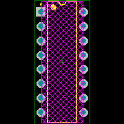5962-8774201EA Footprint - Texas Instruments