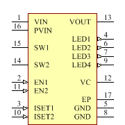LTC3453EUF#PBF Symbol - Analog Devices