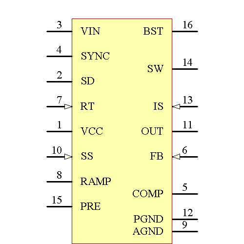 LM25574MT/NOPB Symbol - Texas Instruments