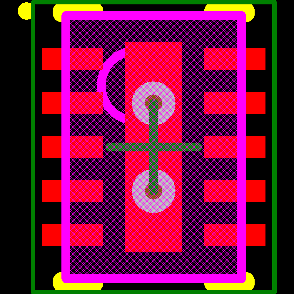 LTC4224CDDB-1#TRPBF Footprint - Analog Devices